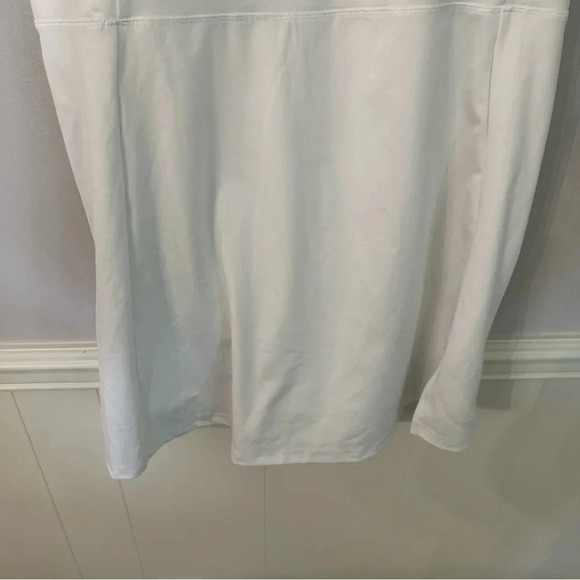 J. Crew Women's White Active CloudStretch Side-Split Sports Dress Size XL NWT - Picture 4 of 12